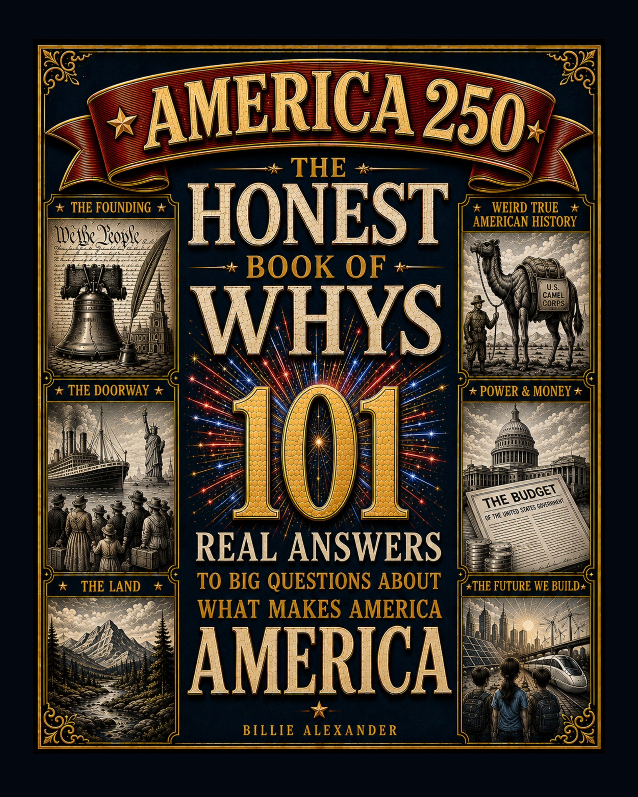 America 250: The Honest Book of Whys — 101 real answers to big questions about what makes America America