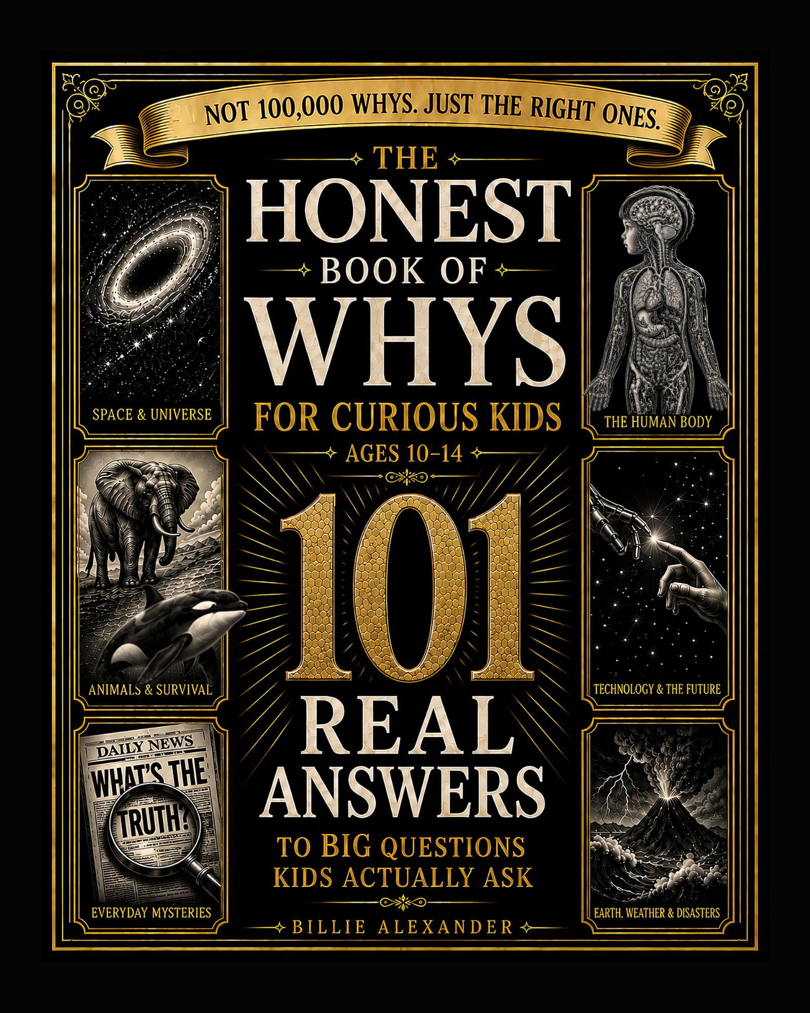 The Honest Book of Whys for Curious Kids by Billie Alexander, book cover
