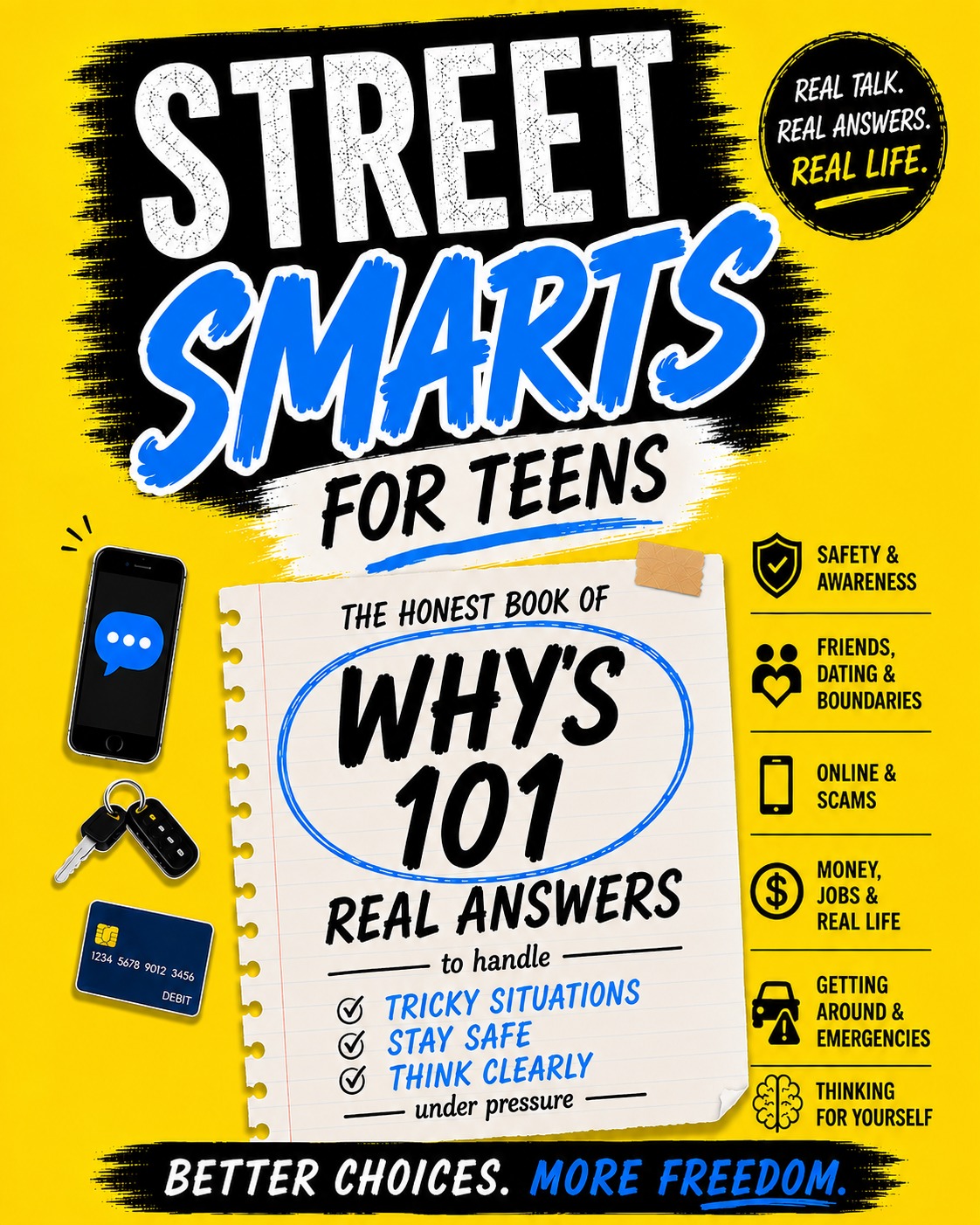 Street-Smarts for Teens, book cover
